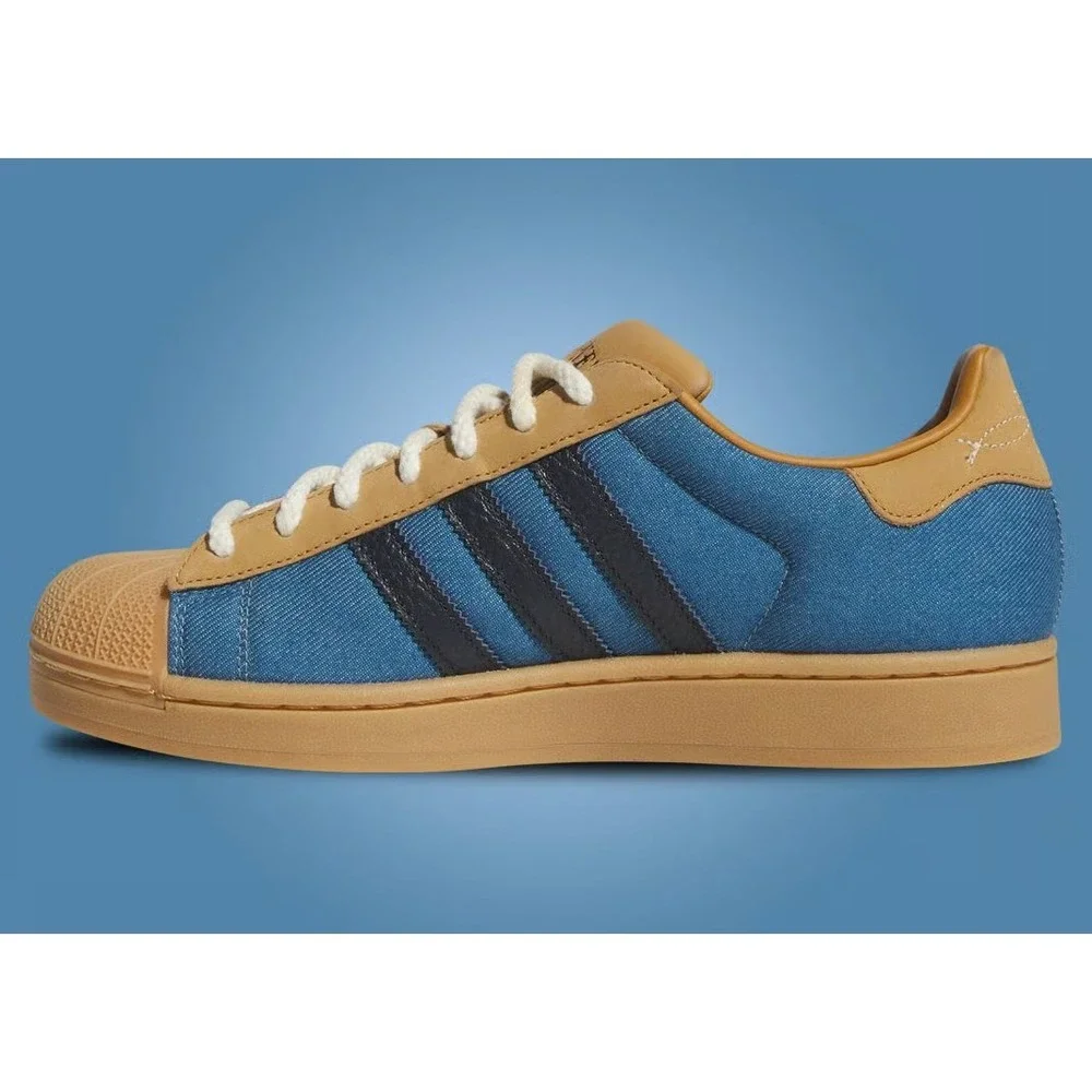 adidas Superstar II Mens Size 9.5 Active Athlete Everyone's Invited Brown JS4286